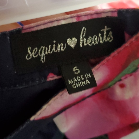 PROM/HOMECOMING/FORMAL 2 piece floral dress size 5 - Picture 7 of 8